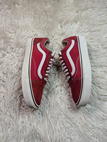 Vans | Red & White | Lo Top | Old Skool