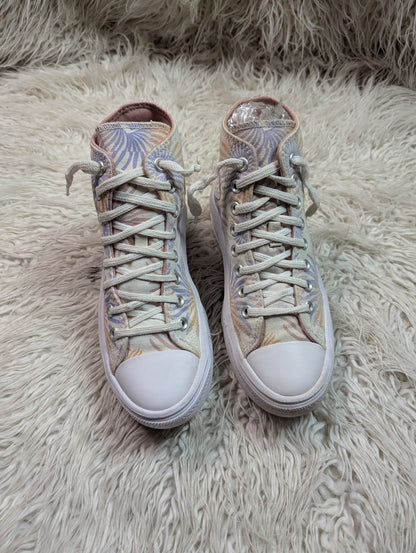Chunky Platform Floral High-Tops