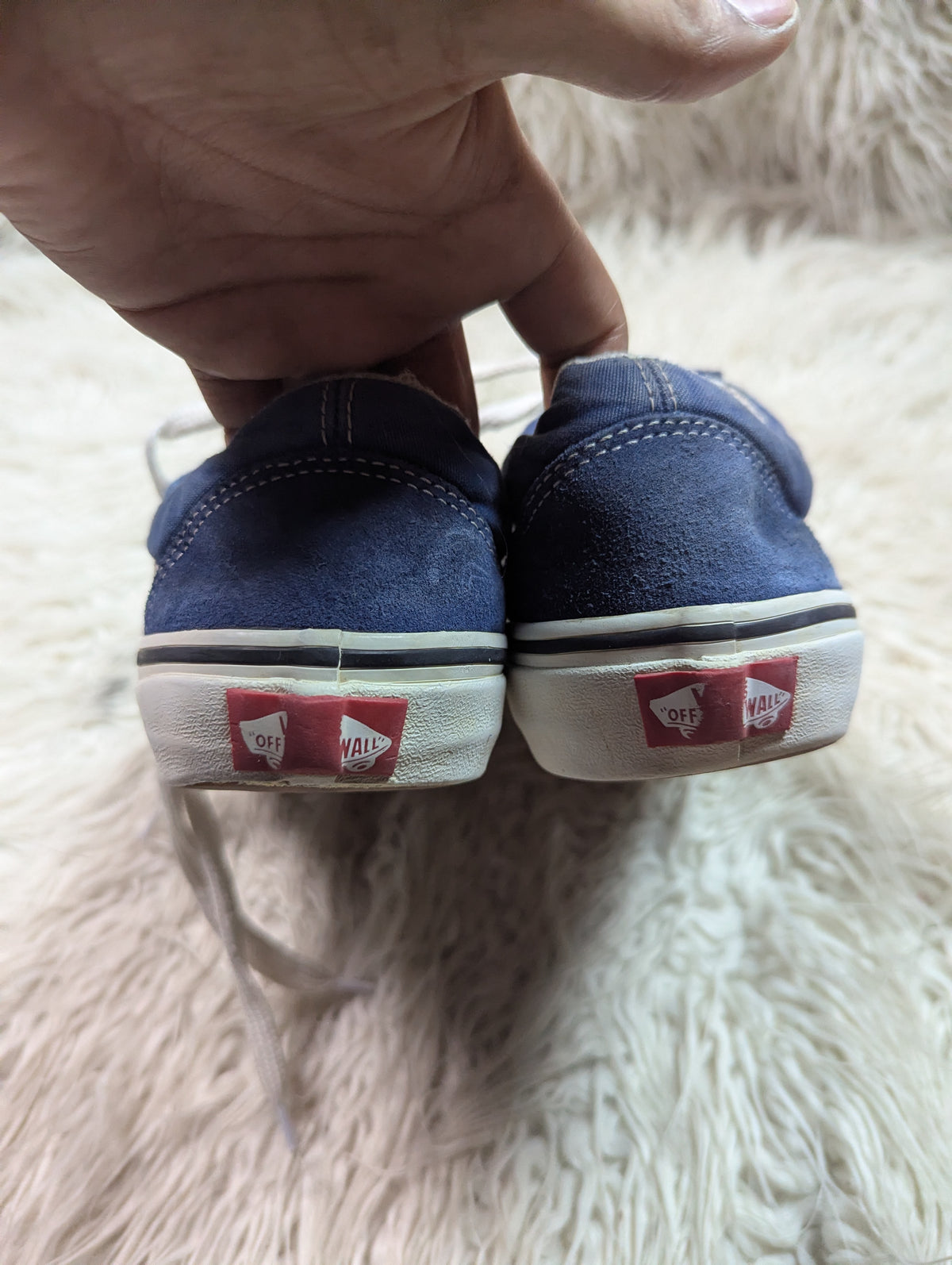 Vans | Dark Blue & White | Lo Top | Old Skool
