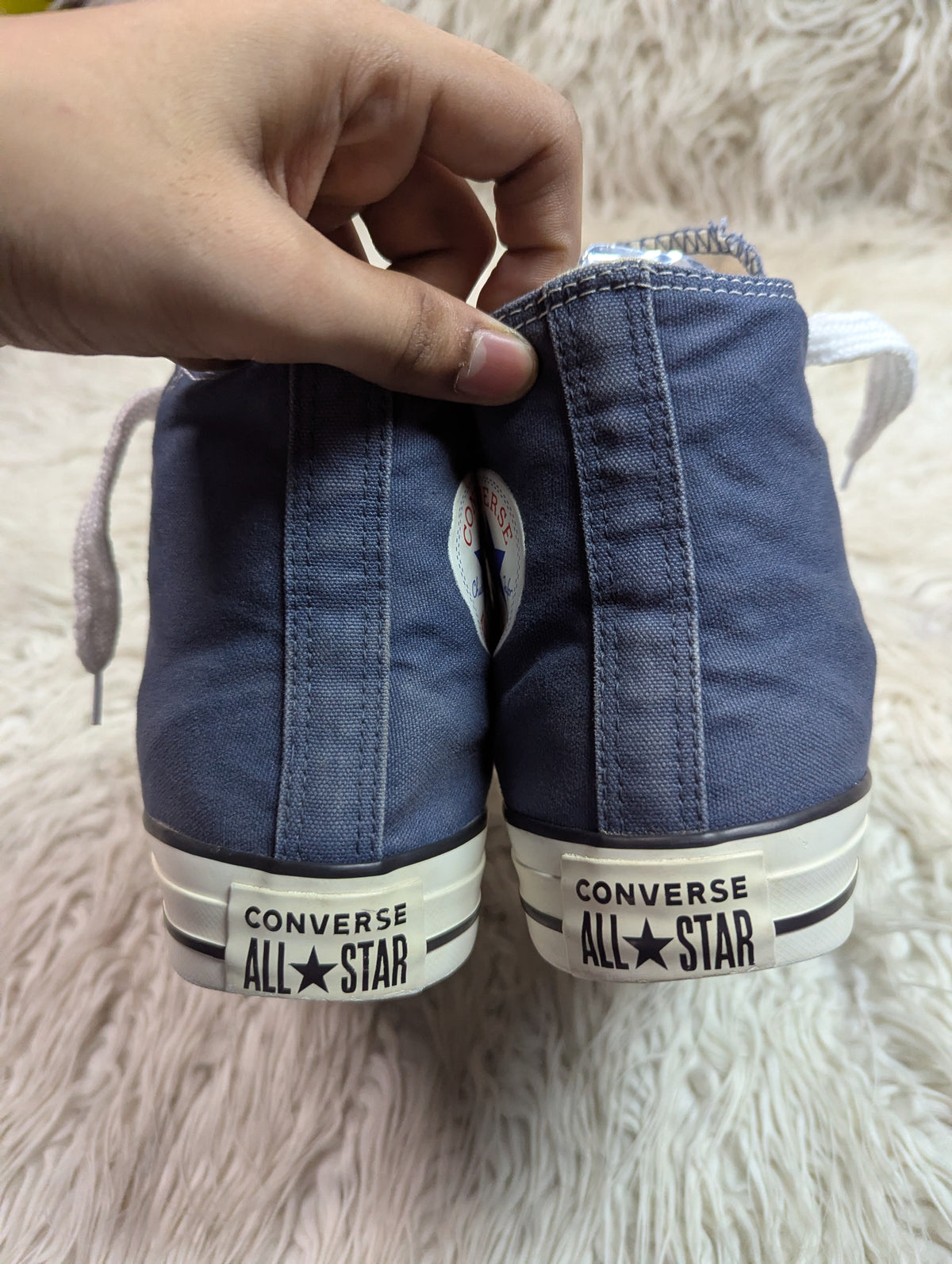 Chuck Taylor | Denim Blue & White | High top| Converse
