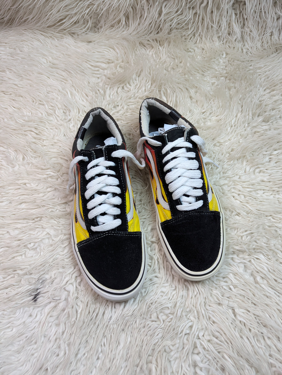 Vans | Black & White | Fire | Lo Top | Old Skool