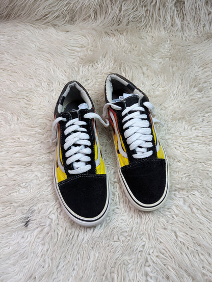 Vans | Black & White | Fire | Lo Top | Old Skool
