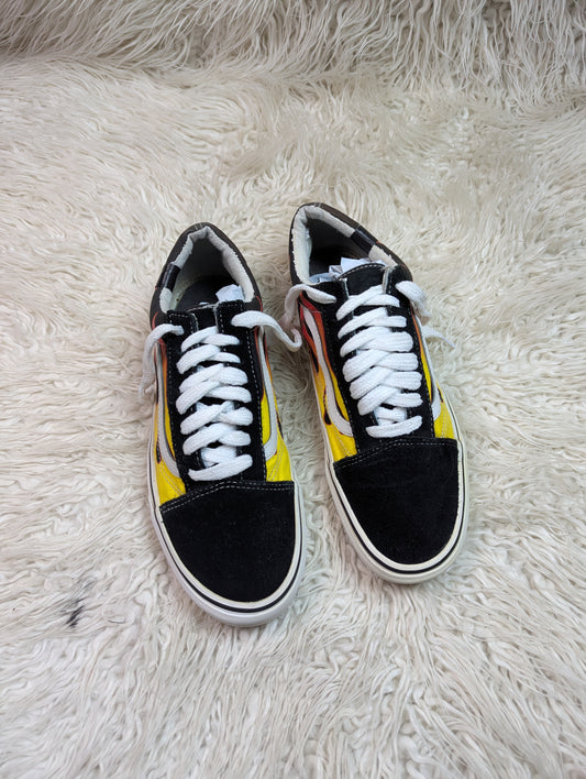 Vans | Black & White | Fire | Lo Top | Old Skool