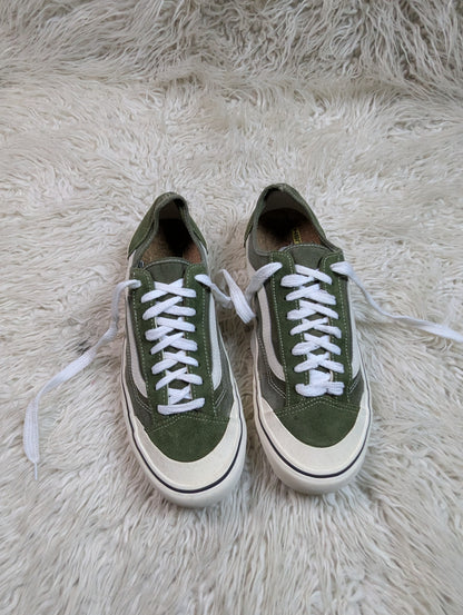 Vans | Green & White | Lo Top | Old Skool