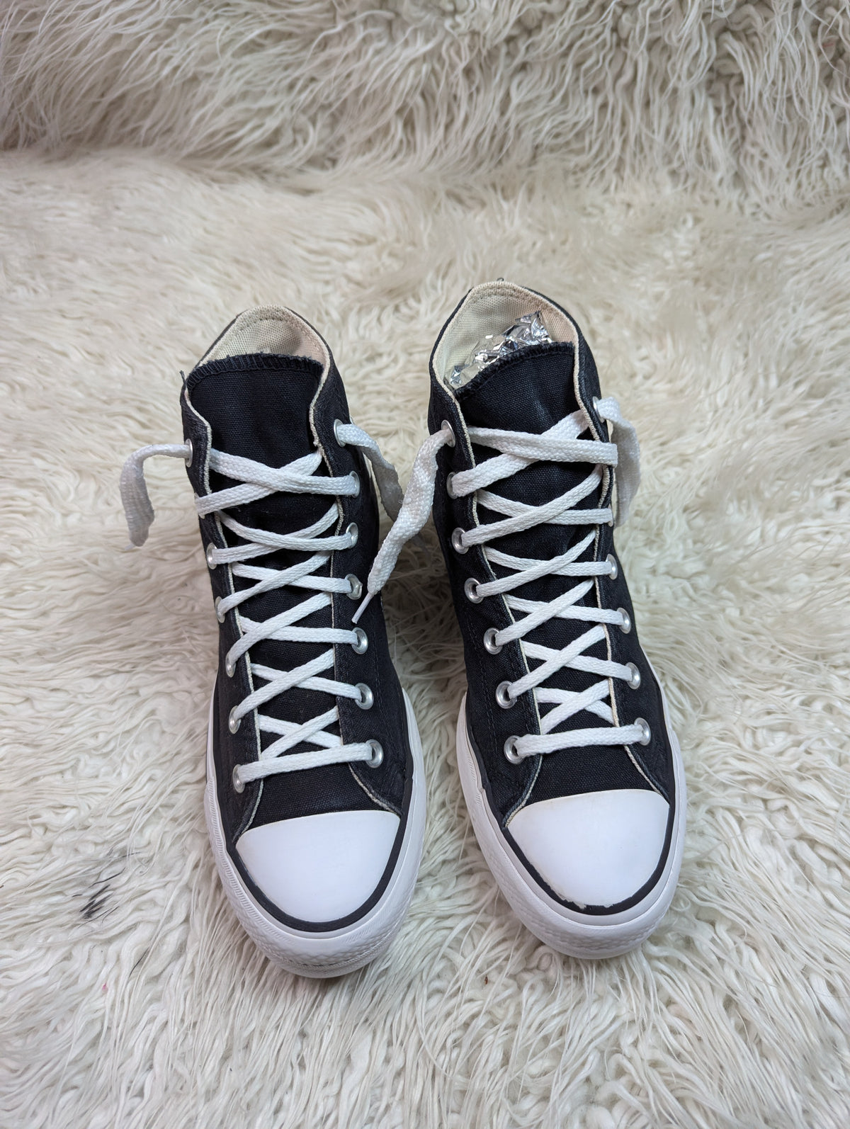 Chuck Taylor | Black & White | High top| Converse | Platforms
