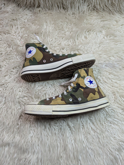 Chuck Taylor | Green camouflage pattern | High top| Converse
