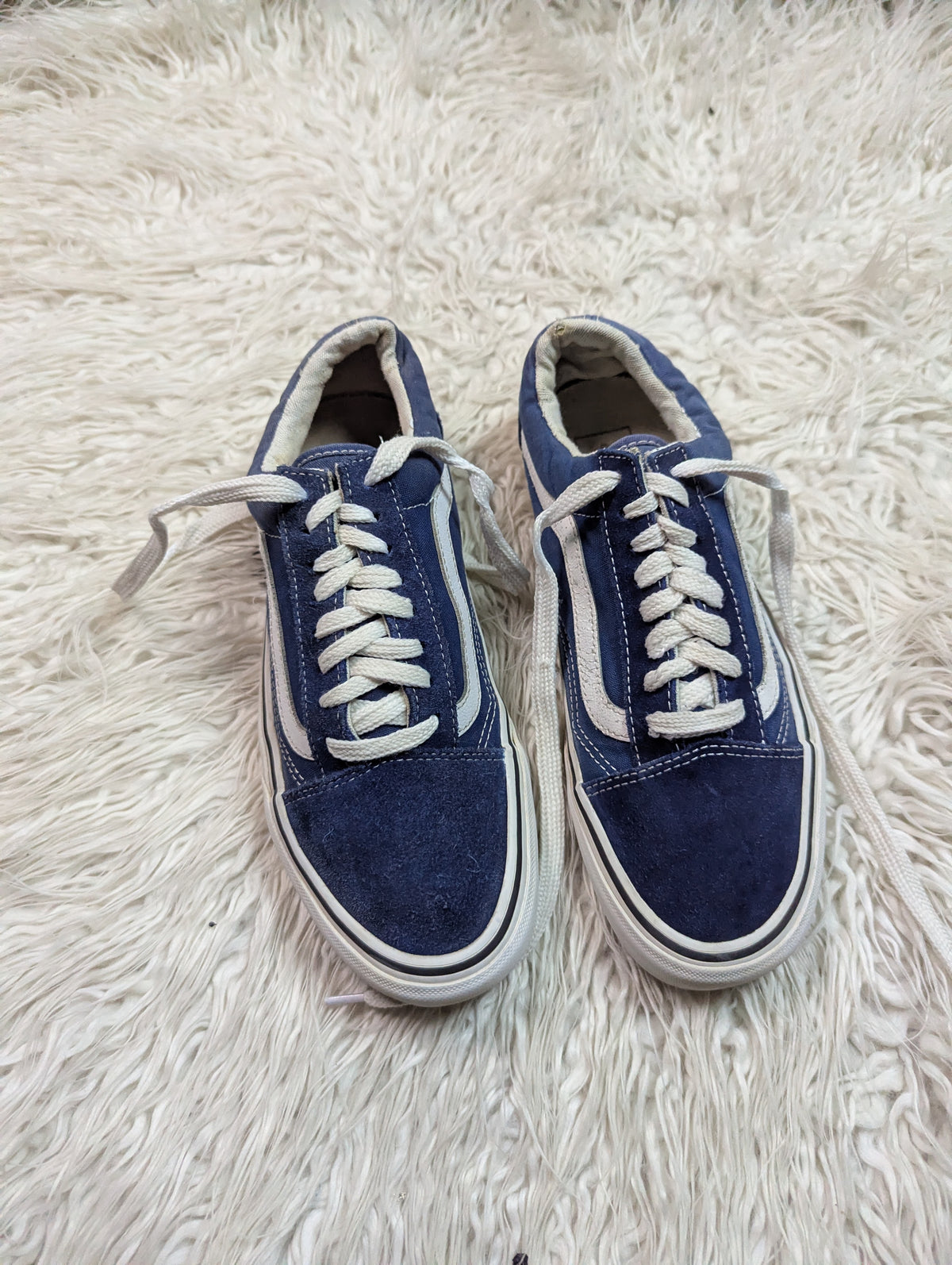 Vans | Dark Blue & White | Lo Top | Old Skool