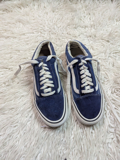 Vans | Dark Blue & White | Lo Top | Old Skool