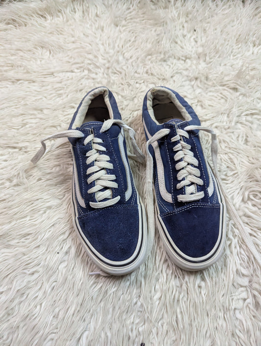Vans | Dark Blue & White | Lo Top | Old Skool