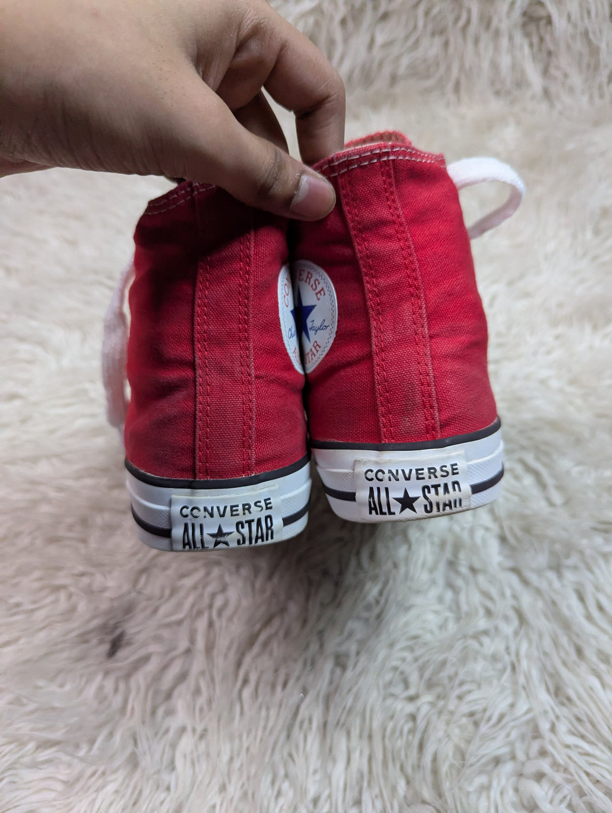 Chuck Taylor | Red & White | High top| Converse