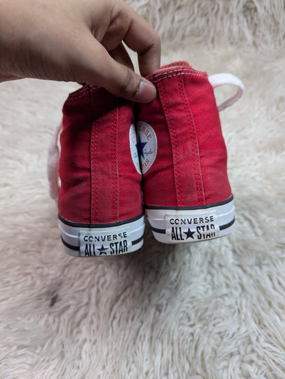 Chuck Taylor | Red & White | High top| Converse