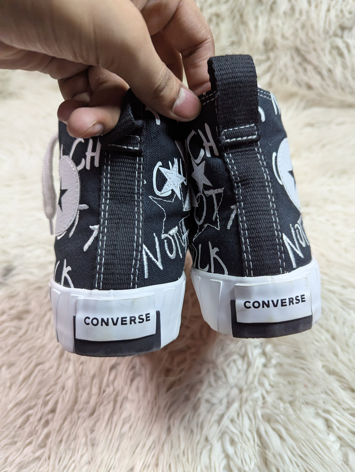 Converse High Top 'UNTITLED - Black'