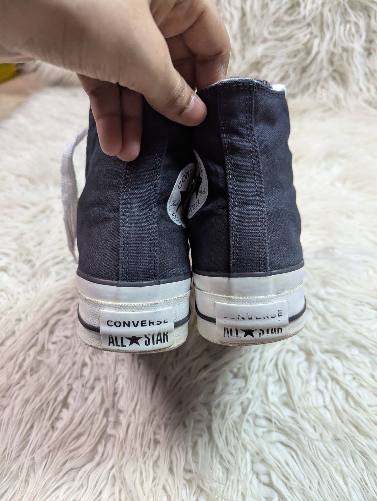 Chuck Taylor | Black & White | High top| Converse | Platforms