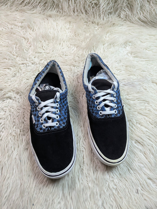 Vans Checkerboard Flag in the Black / Aqua