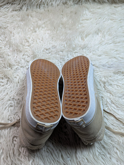 Vans | Beige & White | Hi Top | Old Skool