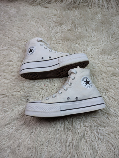 Chuck Taylor | Black & White | High top| Converse | Platforms