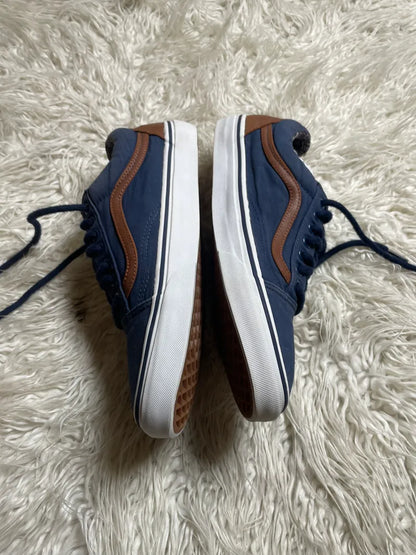Vans | Navy Blue & White | Lo Top | Old Skool