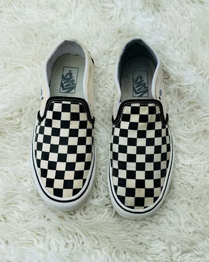 vans check board