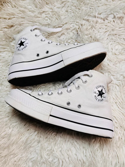 Chuck Taylor | White | High Heels | Converse