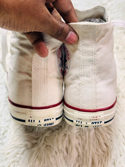 Chuck Taylor | White Red Blue strips | Hi Top | Converse