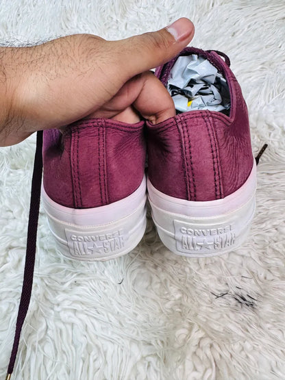 Chuck Taylor | Maroon White | High Heels | Converse