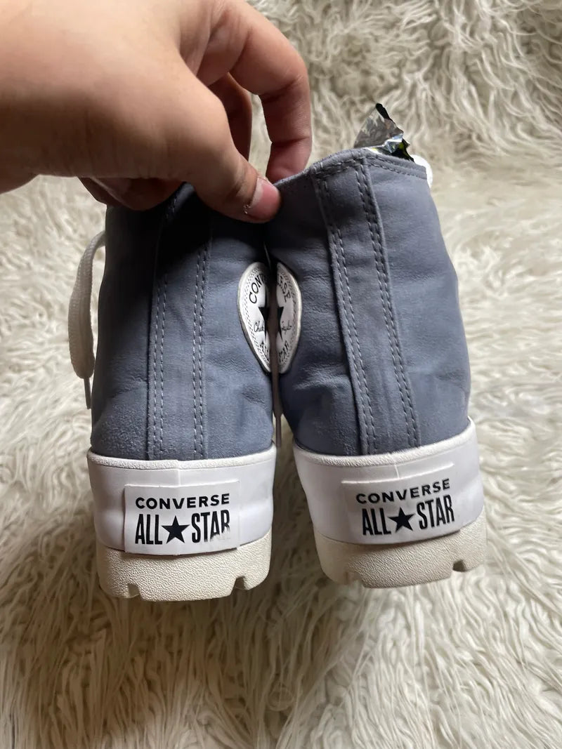 Chuck Taylor | Light Blue & White | High Heels Hiking | Converse