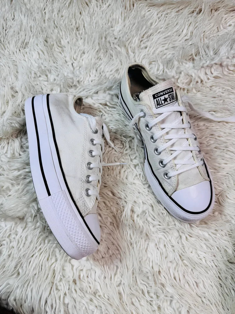 Chuck Taylor | White | High Heels | Converse