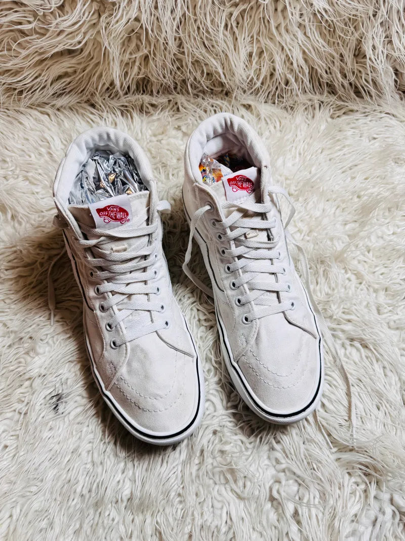 Vans | White | Hi Top | Old Skool