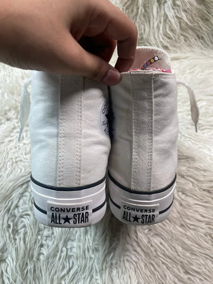 Chuck Taylor | White | High top| Converse | Platforms