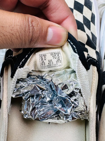 Vans | Checkers |  Slip Ons