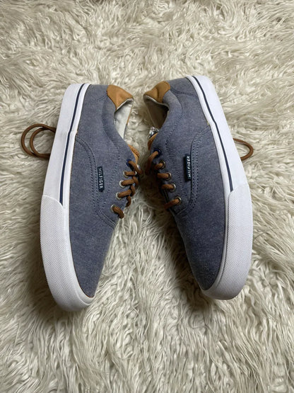 Tommy Hilfiger Phero blue canvas low-top sneakers