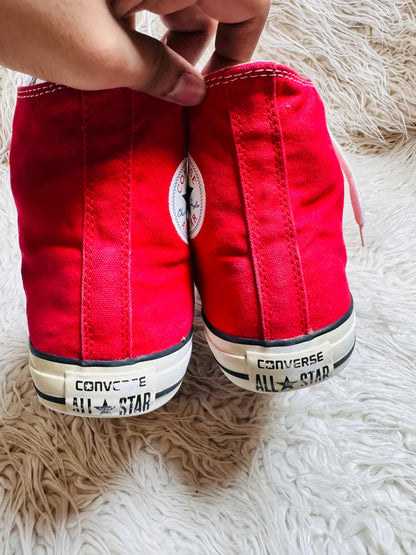 Chuck Taylor | Red & White | High top| Converse