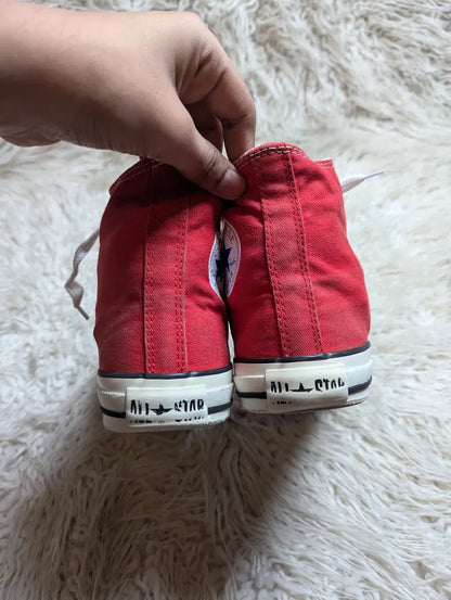 Chuck Taylor | Red & White | High top| Converse
