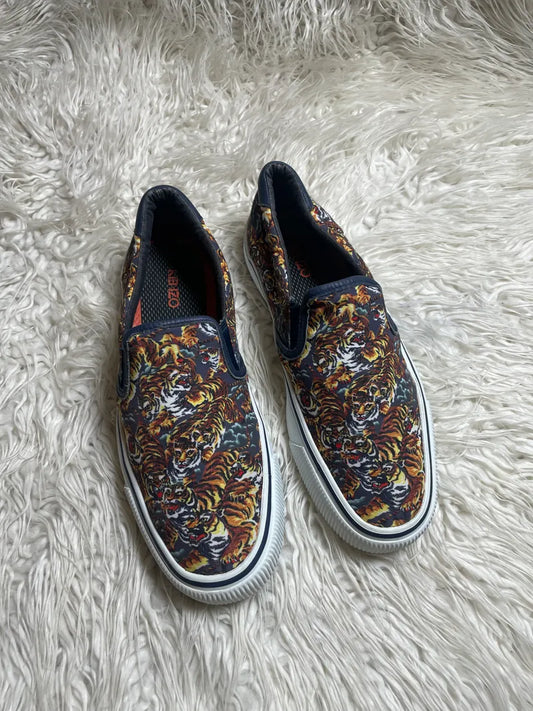 Kenzo Slip ons Sneakers Tiger print
