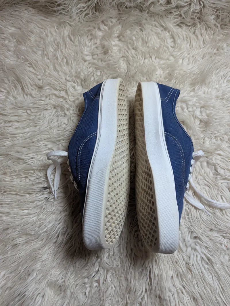 Vans Authentic | Navy Blue & White | Lo Top
