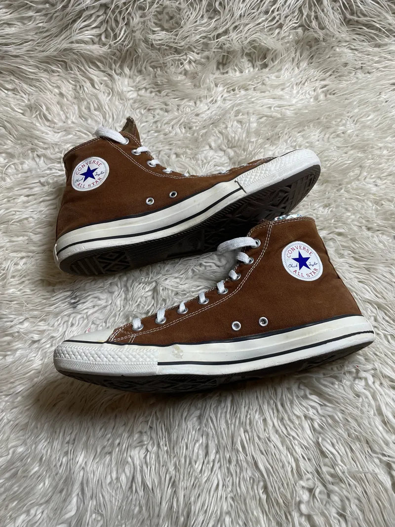 Chuck Taylor | Brown & White | High top| Converse