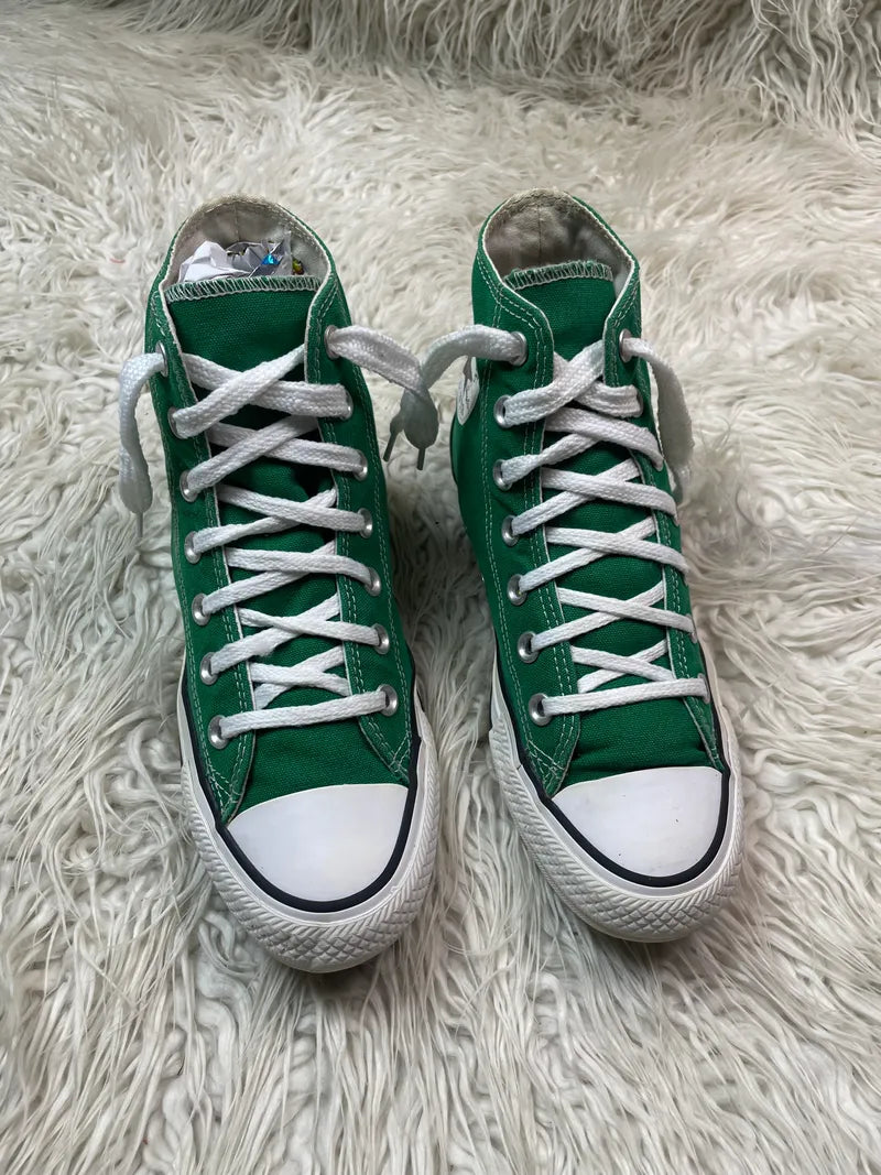 Chuck Taylor | Green & White | High top| Converse