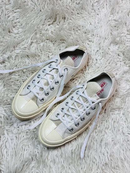 All Star Ox 70s Trainers White Egret Uni Red Rivalry