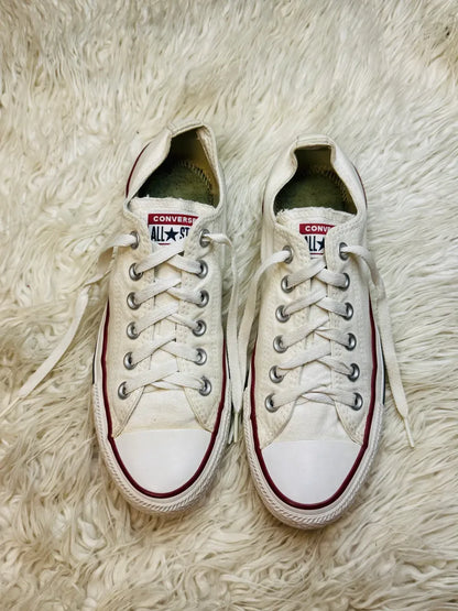 White Converse Low Top