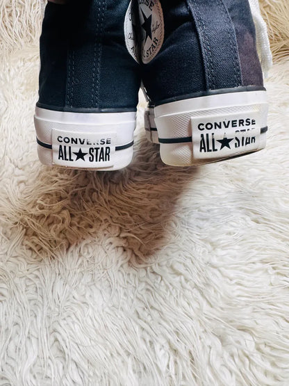 Chuck Taylor | Black & White | High Heels | Converse
