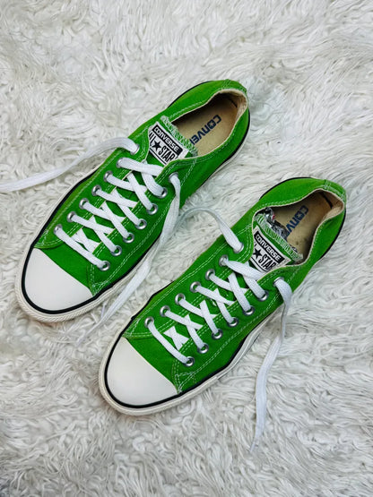 Converse | Green & White | Low Top