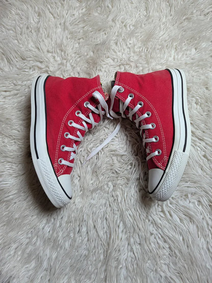 Chuck Taylor | Red & White | High top| Converse