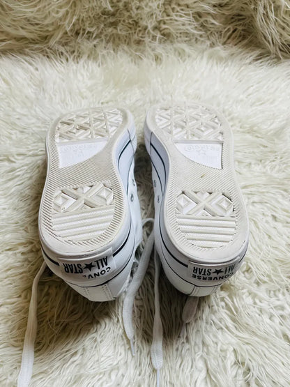 Chuck Taylor | White | Leather | Low top | Hi Sole
