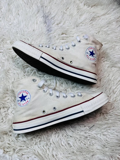 Chuck Taylor | White & Red Blue strips | Hi Top | Converse