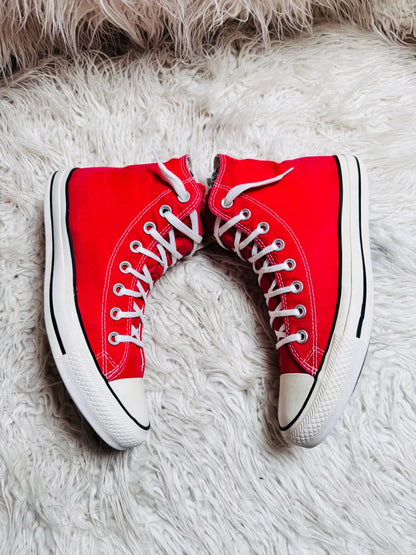 Chuck Taylor | Red & White | High top| Converse