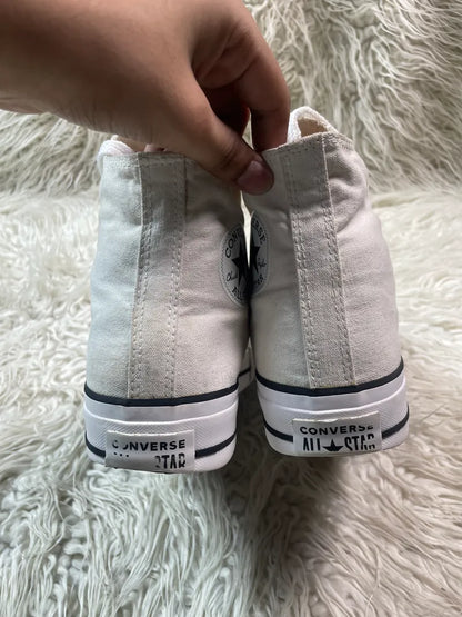 Chuck Taylor | White | High top| Converse | Platforms