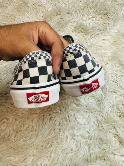 Vans Check Board 🤍🩶