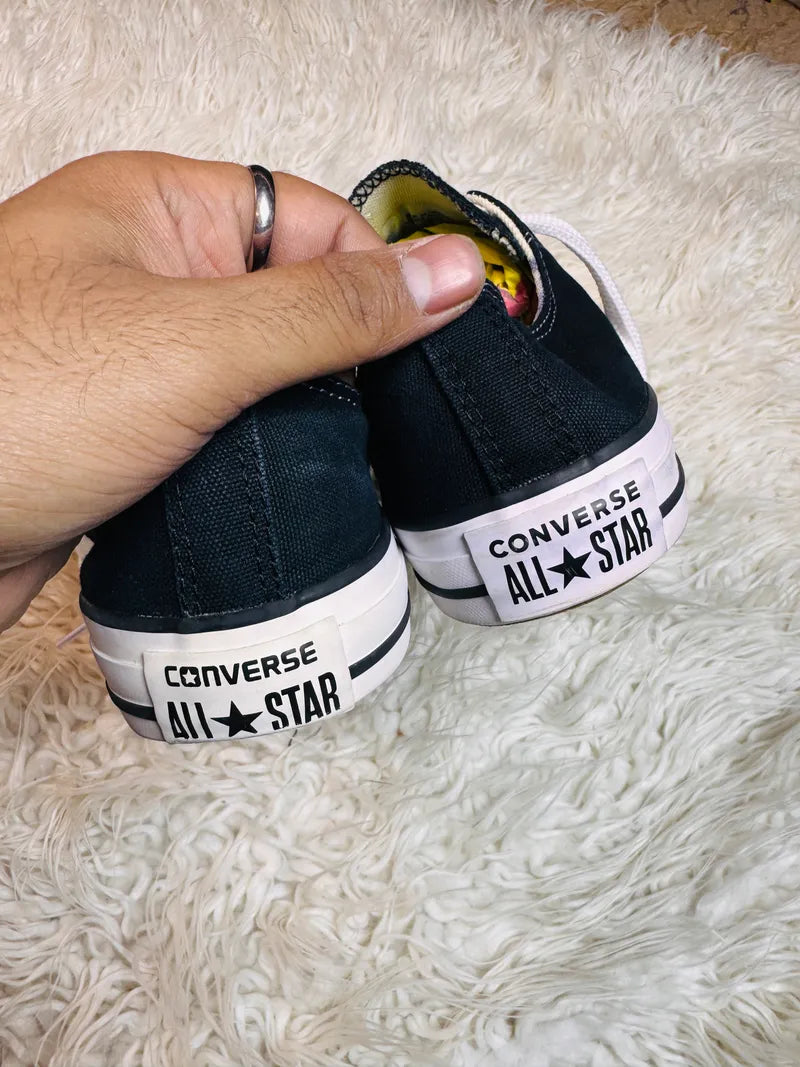 Lo Top All Star Converse Sneakers Black White