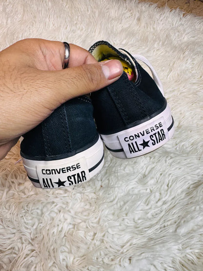 Lo Top All Star Converse Sneakers Black White