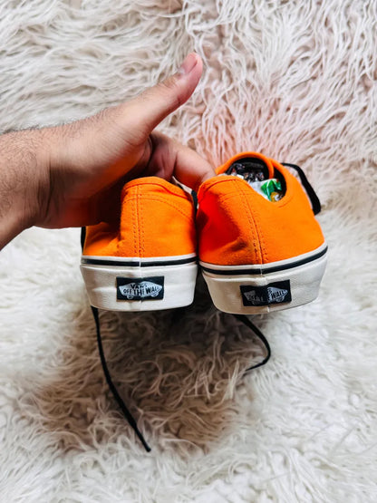 Vans Authentic | Orange & White | Lo Top